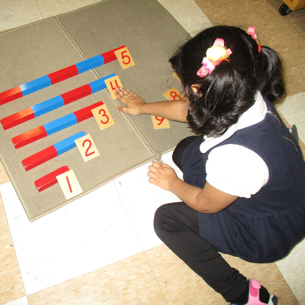 Kindergarten math square